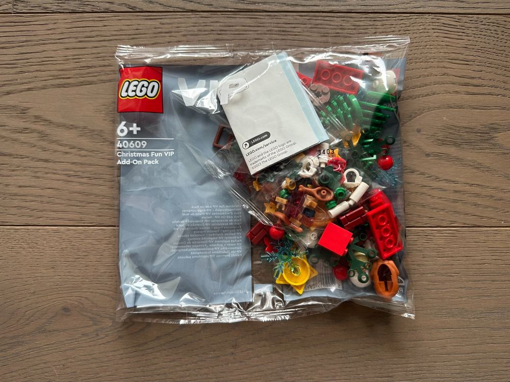 Lego 40609 Christmas Fun VIP Add On Pack Polybag Kaufen Auf Ricardo