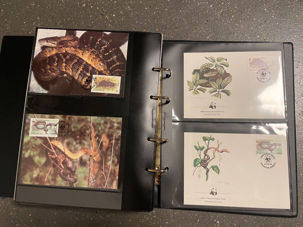 WWF Briefmarken Album Mit 55 Doppelseiten Kaufen Auf Ricardo