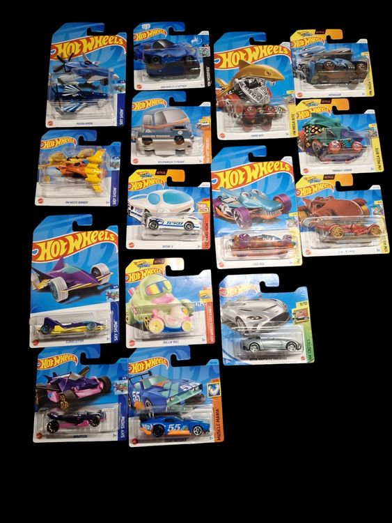Hot Wheels Set Diverse Modelle Komplettes Set HW Mega Bite Neu Und