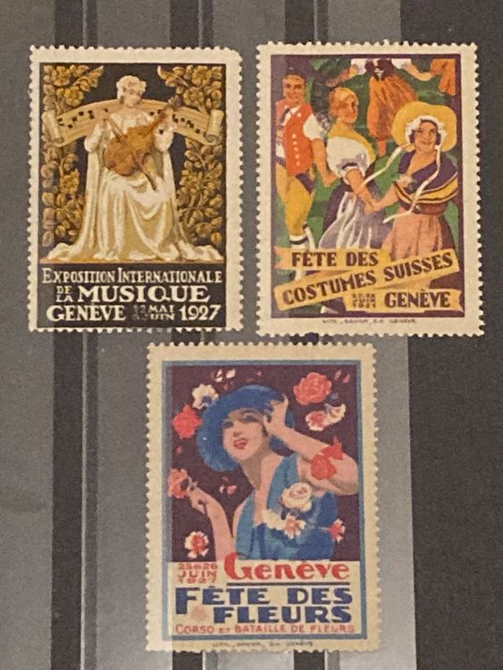 6 Vignetten Fete Des Fleures 1927 Des Costumes 1931 Acheter Sur