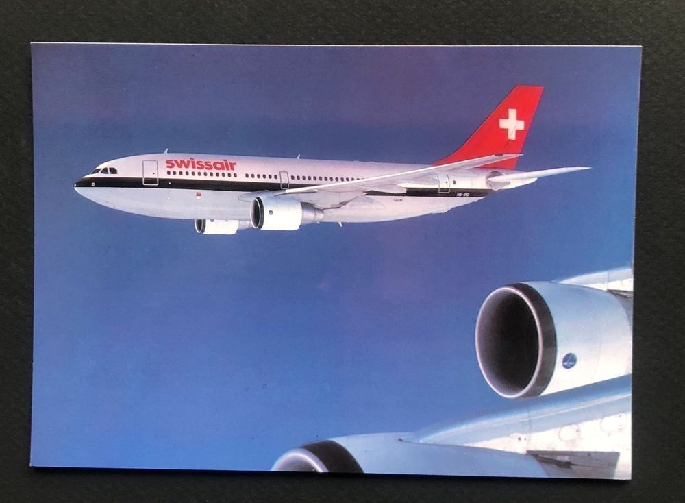 Swissair Airbus A Postkarte Kaufen Auf Ricardo