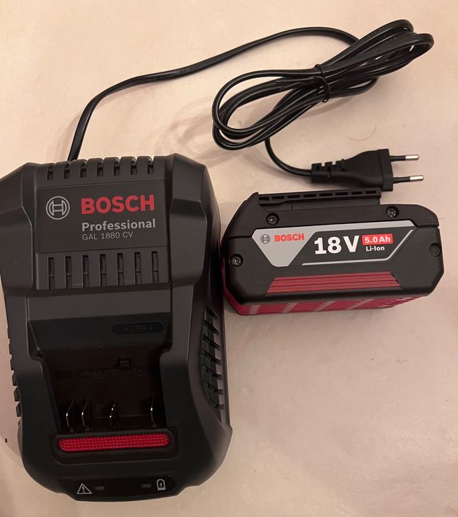 Bosch Professional Chargeur GAL 1880 CV Et Batterie 5 0Ah Kaufen Auf