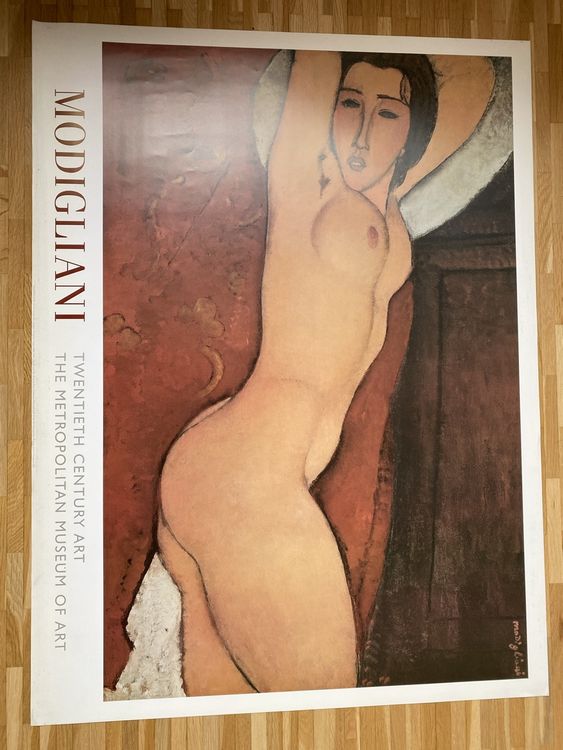 Modigliani Reclining Nude Poster Gebraucht in Ermatingen für CHF 25