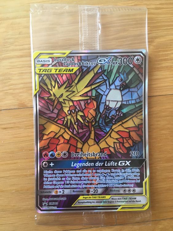 Pokemon Lavados Zapdos Arktos GX Promo Schicksal OVP Kaufen Auf