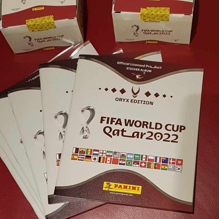 Panini Fifa Wm Qatar Oryx Box Stiker Display Album Kaufen Auf