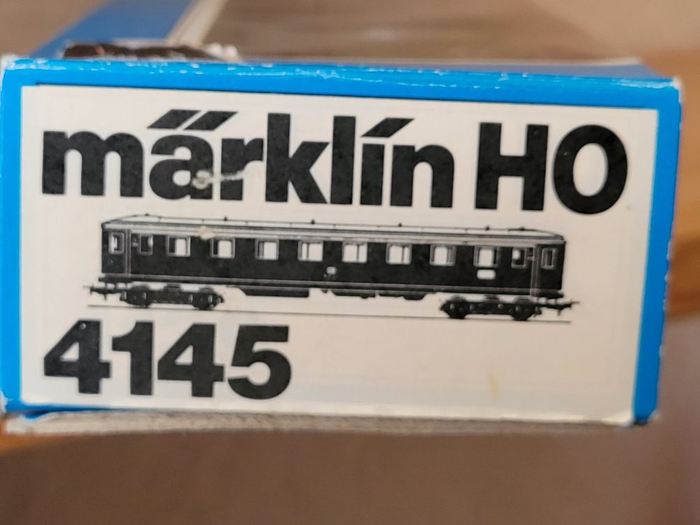 Märklin H0 4145 Eilzugwagen Ayse 604 DB 1 Klasse OVP Kaufen auf