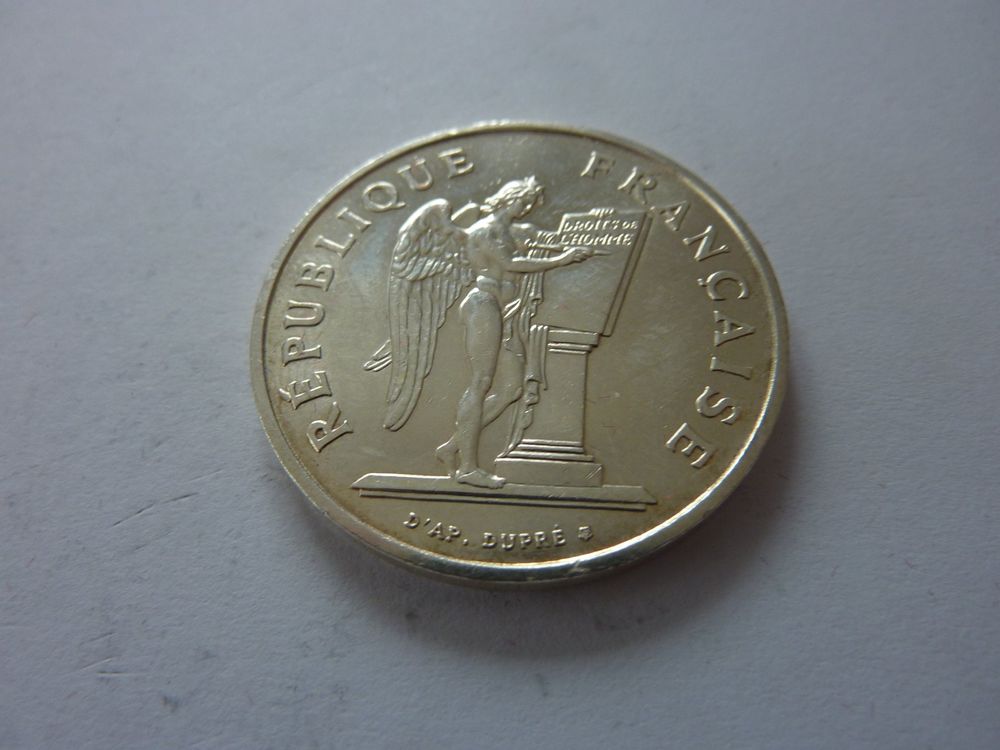 Silbermünze aus Frankreich 100 Francs Droits de l Homme 1989 Kaufen