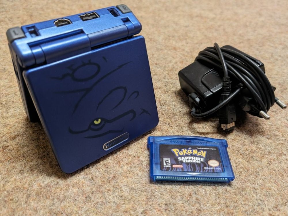 Nintendo Gameboy Advance Sp Pok Mon Kyogre Saphir Kaufen Auf Ricardo