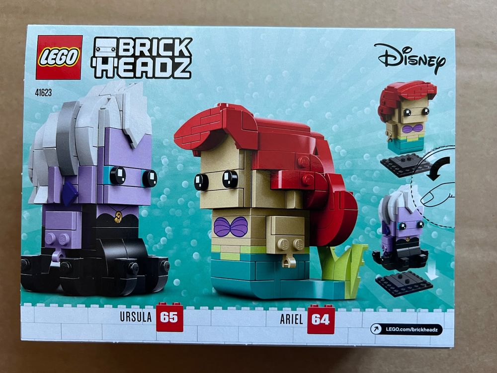 Lego Disney Brickheadz 41623 Ariel Und Ursula Kaufen Auf Ricardo