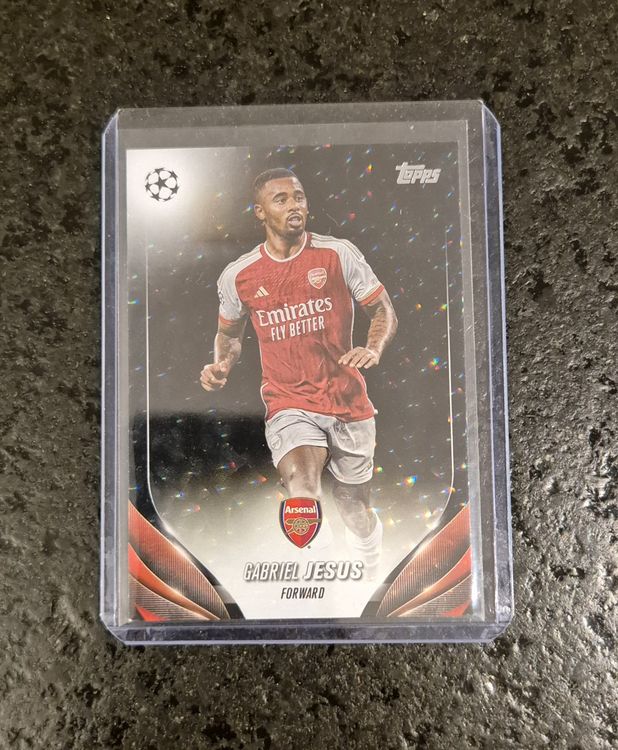 Gabriel Jesus 10 Arsenal Topps Kaufen Auf Ricardo