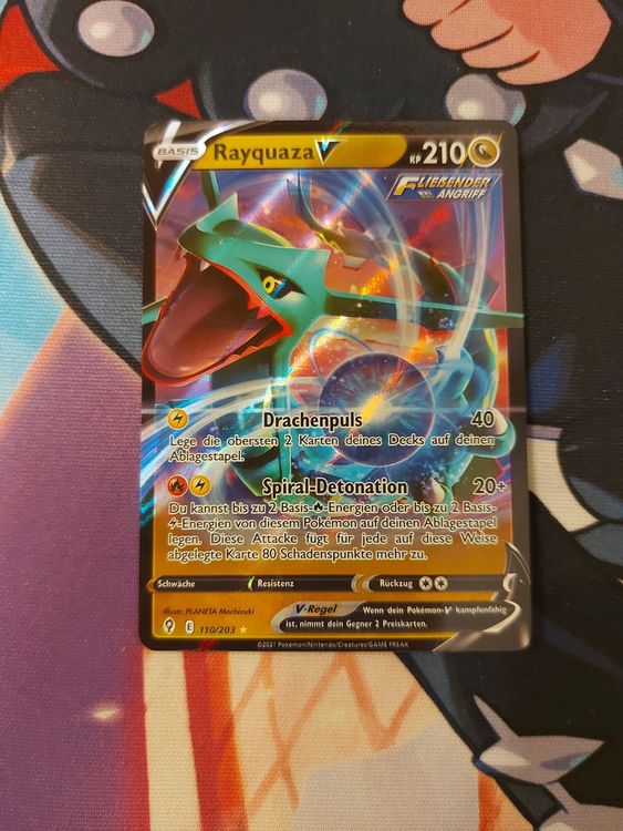 Rayquaza V De Evolving Skies Kaufen Auf Ricardo