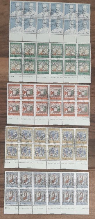 Pro Patria 10er Blocks 1967 B133 B137 Kaufen Auf Ricardo