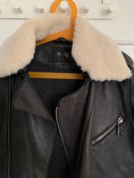 Maje Leather Jacket Kaufen Auf Ricardo