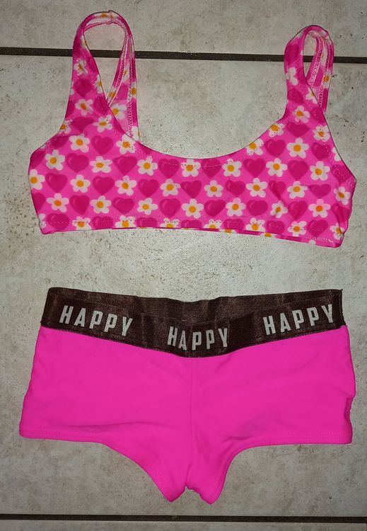 Mädchen Bikini Jahre Badekleid pink Gebraucht in Urtenen