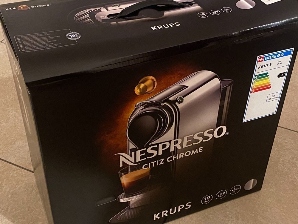 Nespresso Citiz Chrome Krups Maschine Kaufen Auf Ricardo