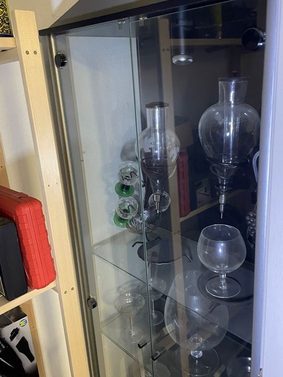 Glasvitrine Mit Zwei T Ren Kaufen Auf Ricardo