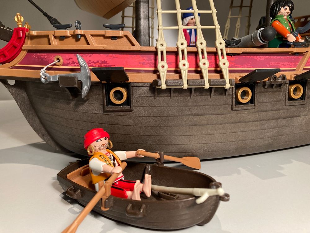 Playmobil Grosses Piraten Beuteschiff Mit Viel Zubeh R Kaufen Auf Ricardo