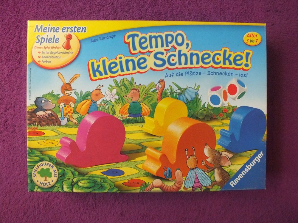 Ravensburger Spiel Tempo Kleine Schnecke Kaufen Auf Ricardo