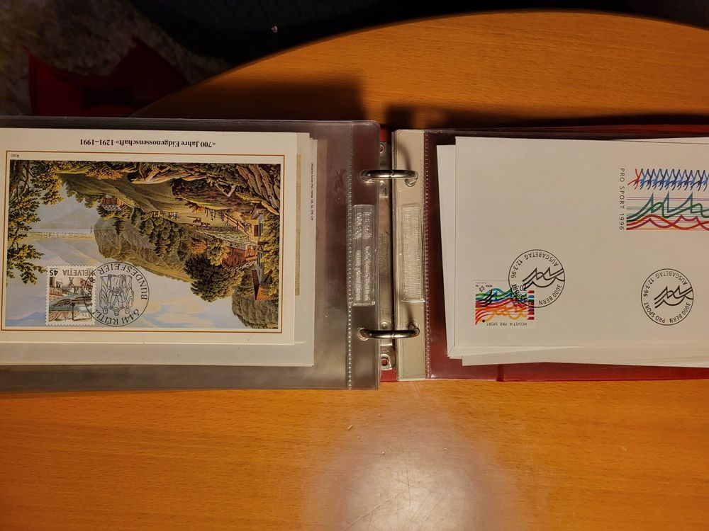 Sch Nes Album Mit Fdc Sonderbriefe Schweiz Kaufen Auf Ricardo