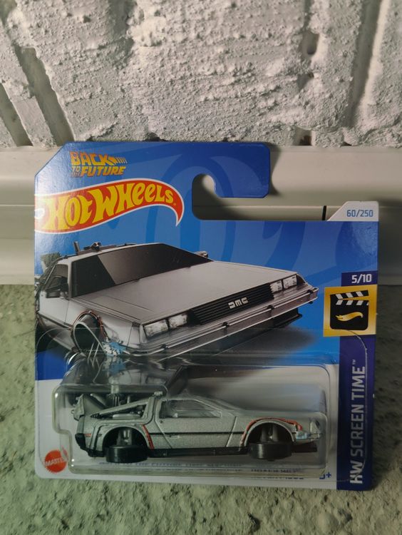 Hot Wheels Back To The Future Time Machine Hover Mode Neuf Avec