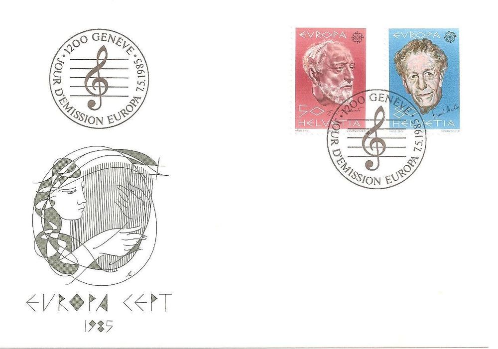 Hans Erni Europa CEPT 1985 FDC Kaufen Auf Ricardo