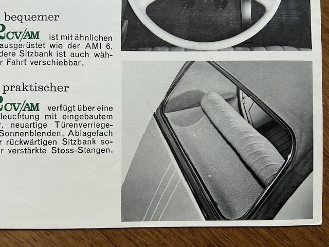 CITROËN 2CV AM Prospekt von 1963 deutsch dépliant brochure Kaufen auf