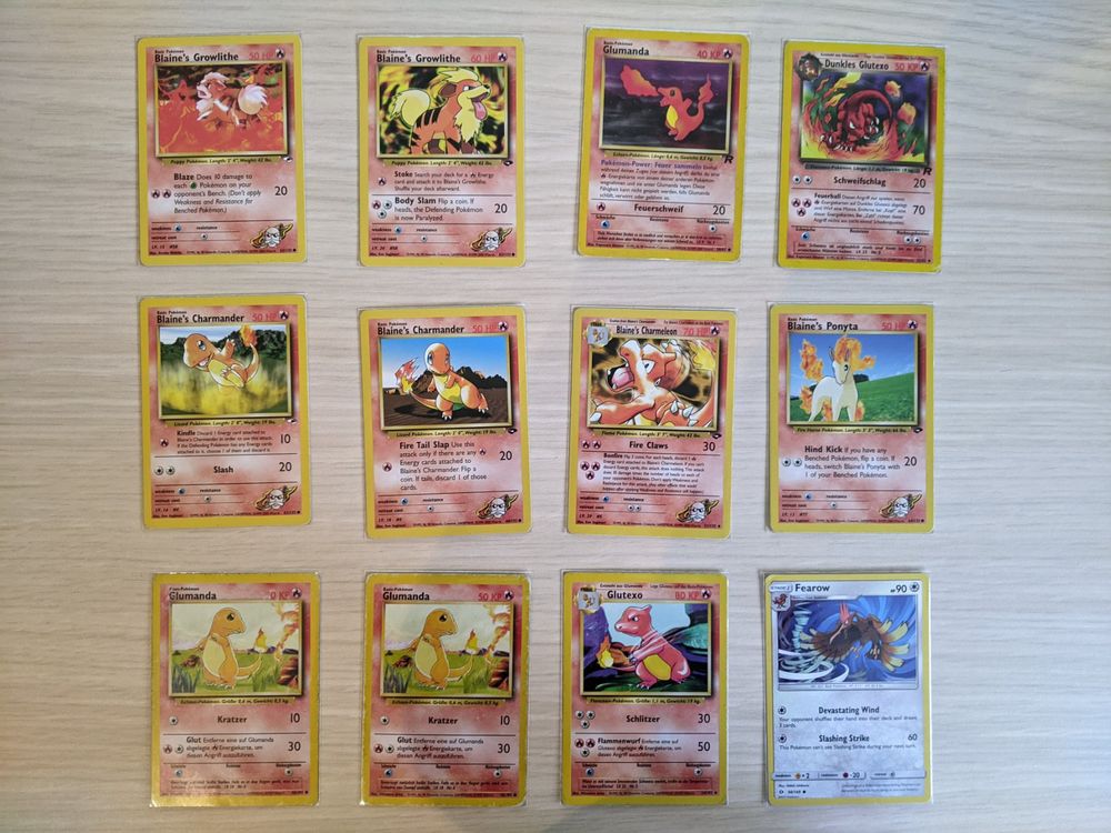 Pok Mon Vintage Karten Base Set Team Rocket Gym Etc Kaufen Auf