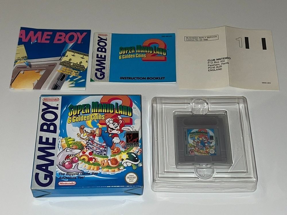 Game Boy Classic Gb Spiel Super Mario Land Ovp Top Kaufen