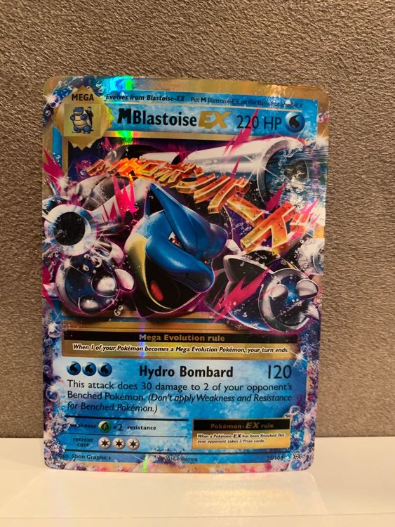 22 108 M Blastoise EX Ultra Rare ENG Pokemon XY Evolutions Kaufen Auf