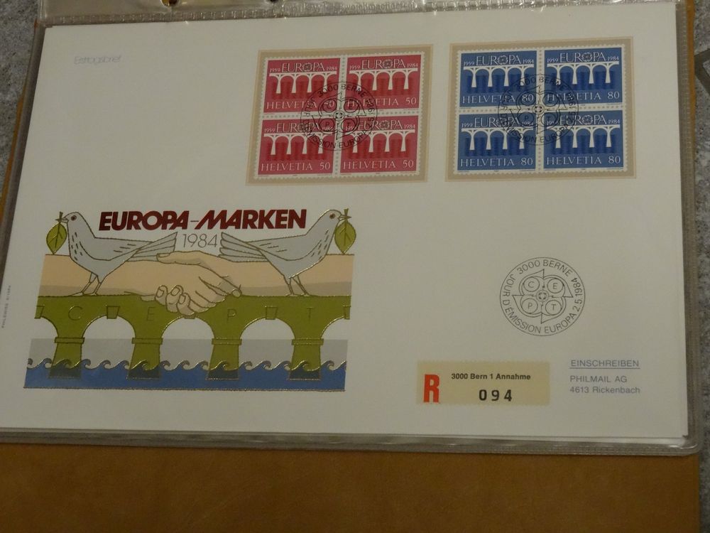 FDC 1984 Europa Marken LUXUSBRIEF Kaufen Auf Ricardo