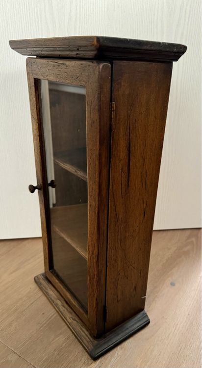 Kleine Vitrine Wandvitrine Vitrinchen Holz Vintage Kaufen Auf Ricardo