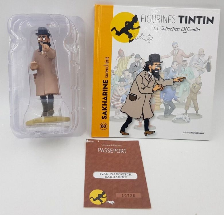 Herg Figurine Tintin Sakharine Surench Rit Kaufen Auf Ricardo