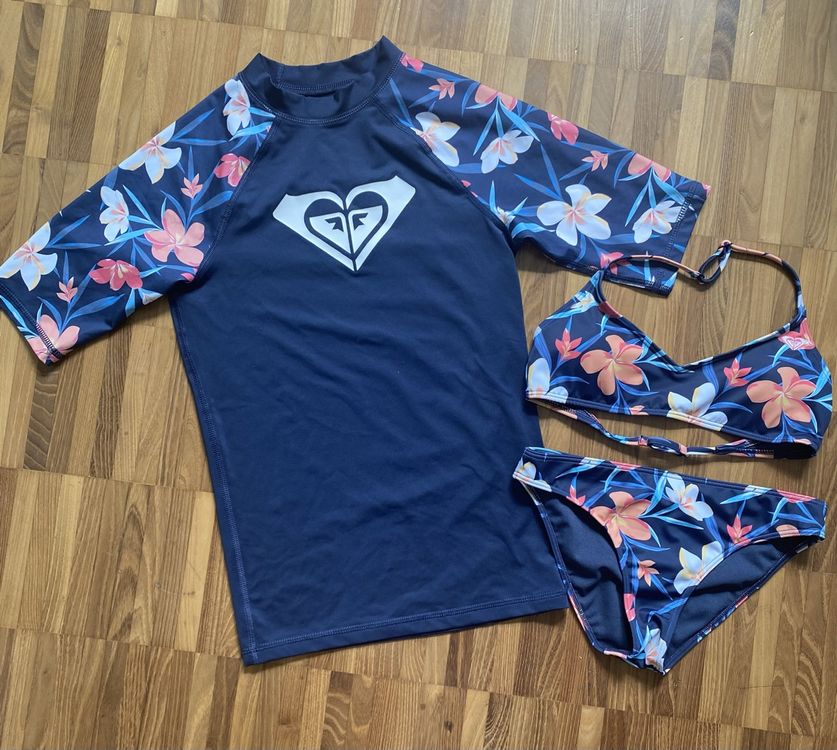 Bikini und Shirt UPF Roxy Gr Gebraucht in Horgen für