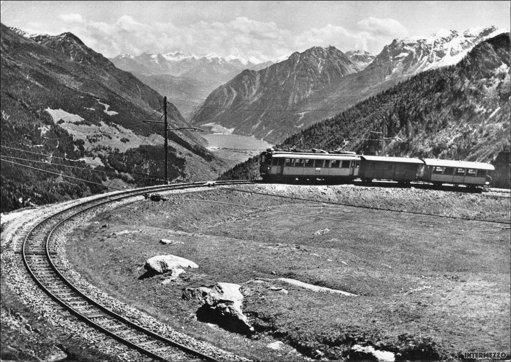 Bahn Bernina 1951 Alp Grüm Kehre Kaufen auf Ricardo