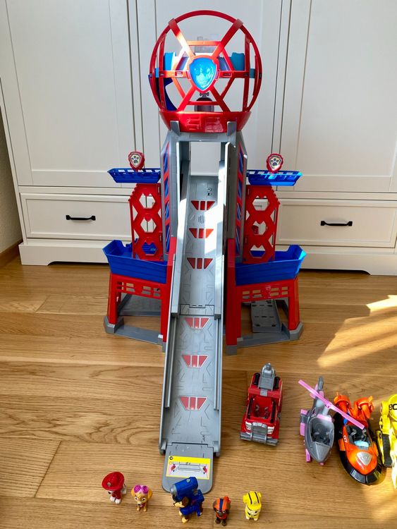 Spin Master Paw Patrol Movie Lifesize Tower Mit Fahrzeuge Kaufen