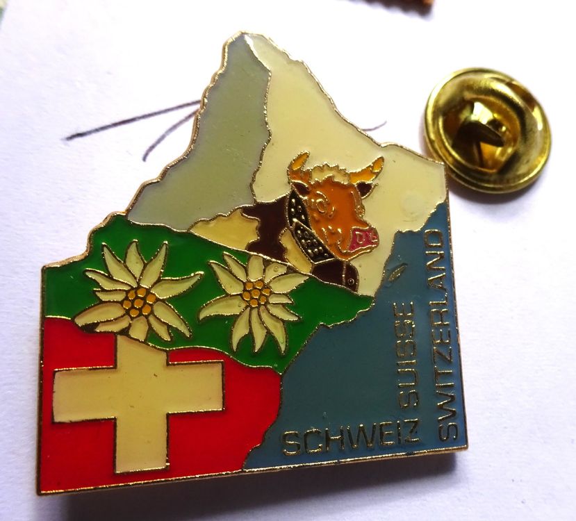 Pin Kuh Matterhorn Schweiz Kaufen Auf Ricardo