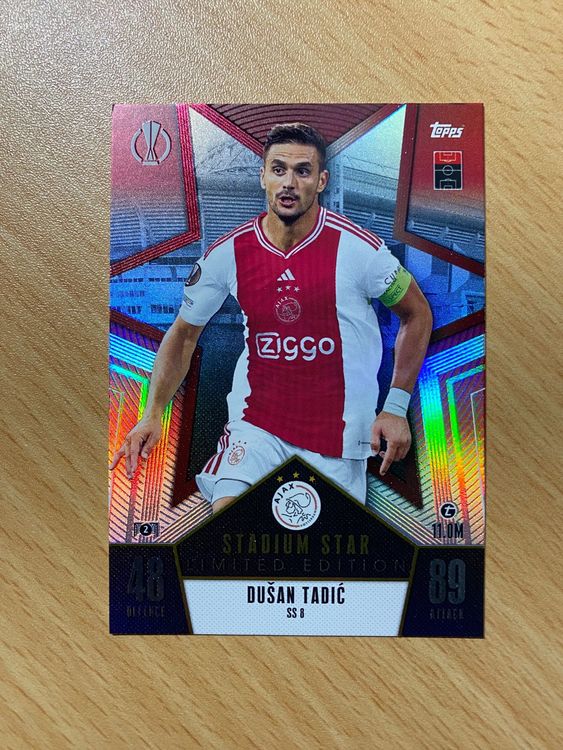 Topps Match Attax Limited Edition Dusan Tadic Kaufen Auf Ricardo