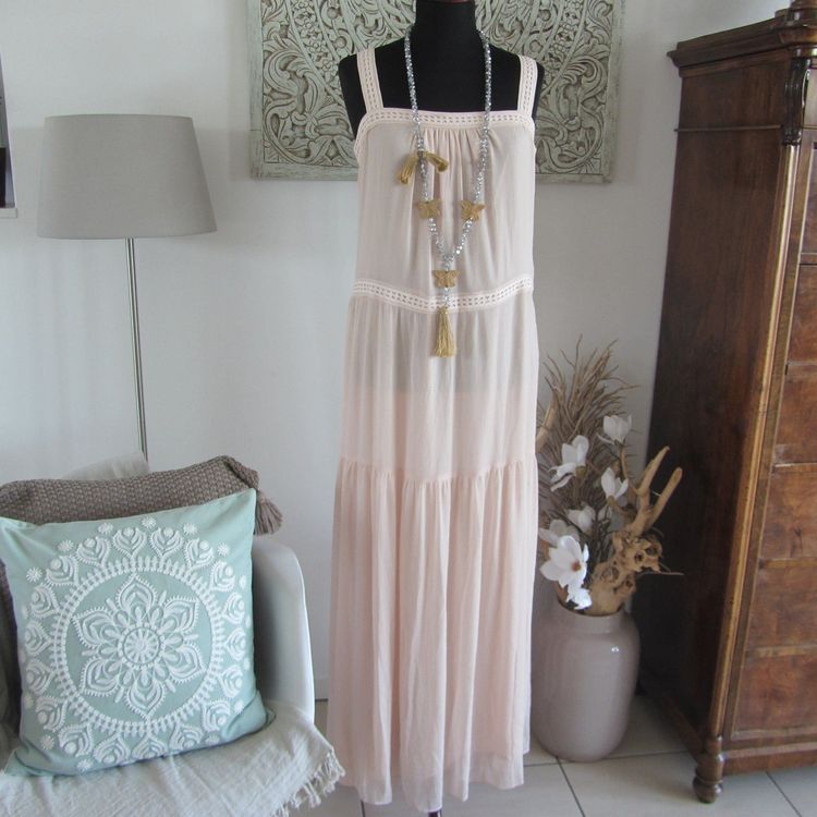 Ibiza Style Maxi Kleid Nude 40 NP 289 Kaufen Auf Ricardo