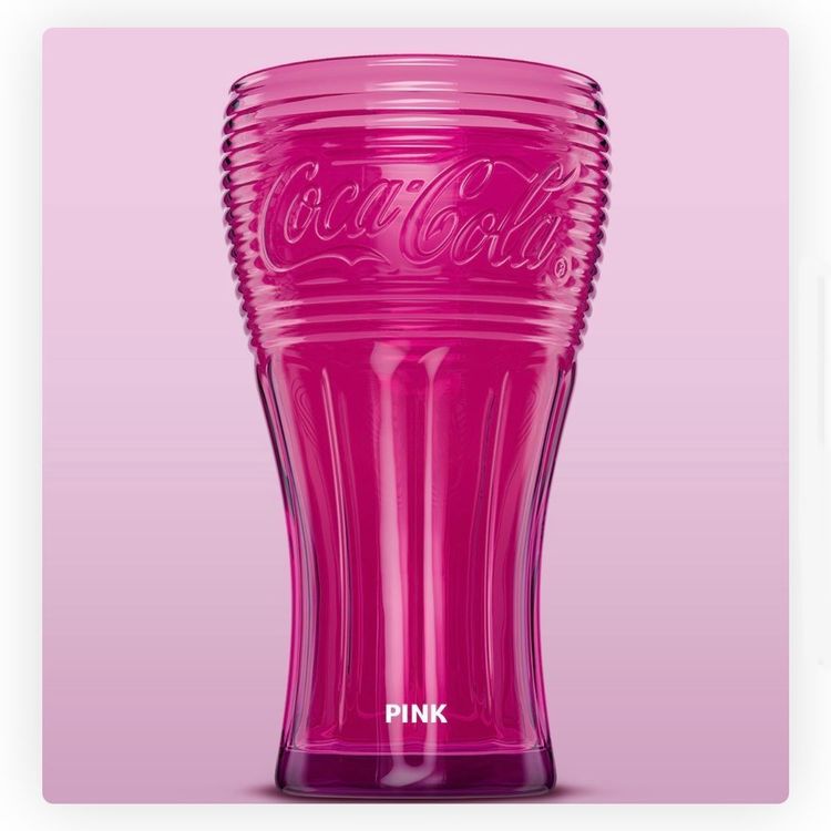 McDonalds Coca Cola Glas 2022 DE Pink Kaufen Auf Ricardo