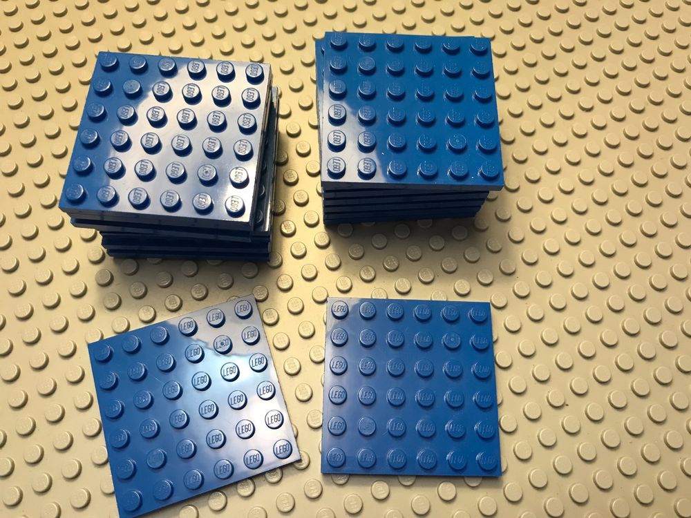 Lego 16x Platten 6x6 3958 Kaufen Auf Ricardo