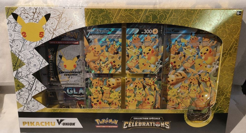 Coffret Pokemon Pikachu V union Français Fr Celebrations Kaufen auf