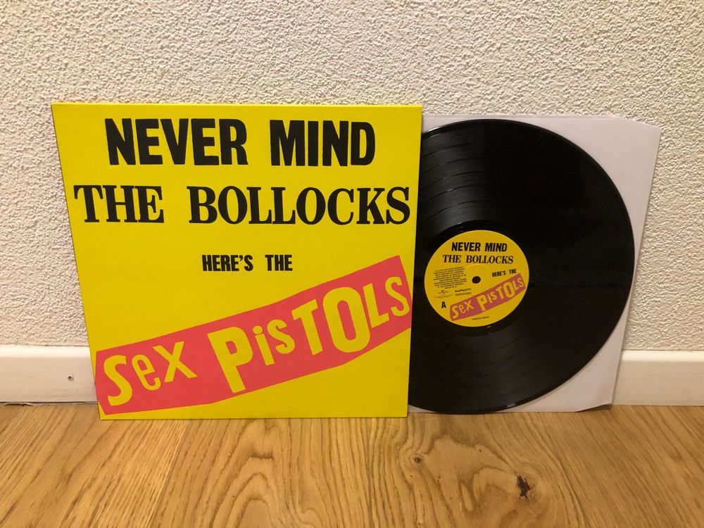 SEX PISTOLS NEVER MIND THE BOLLOCKS LP EU 2014 PUNK ROCK Gebraucht