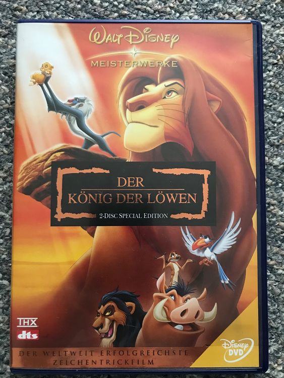 König der Löwen Disney Special Edition DVD Kaufen auf Ricardo