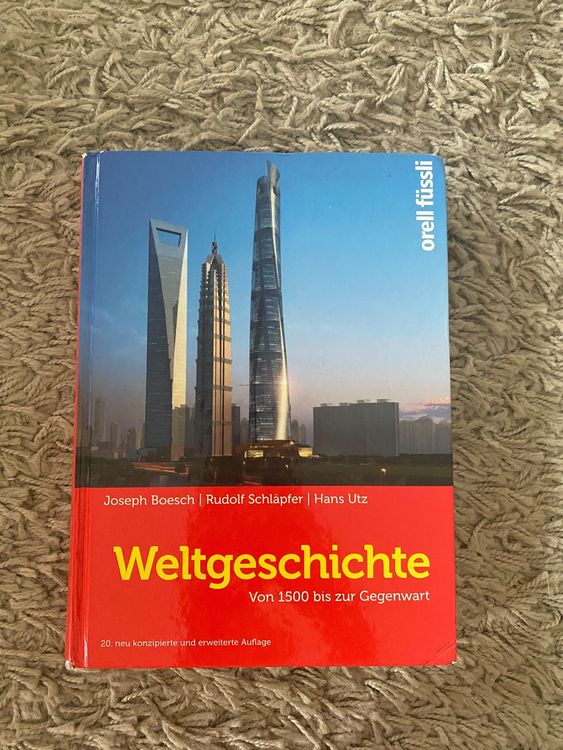 Das Buch Weltgeschichte Von 1500 Bis Zur Gegenwart Kaufen Auf Ricardo