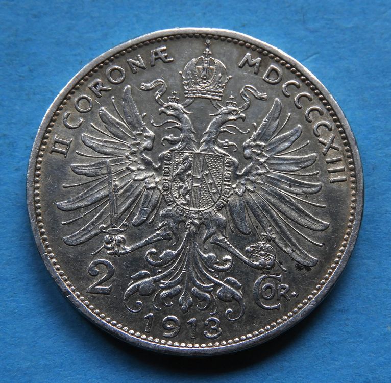 Österreich 2 Kronen 1913 Kaufen auf Ricardo