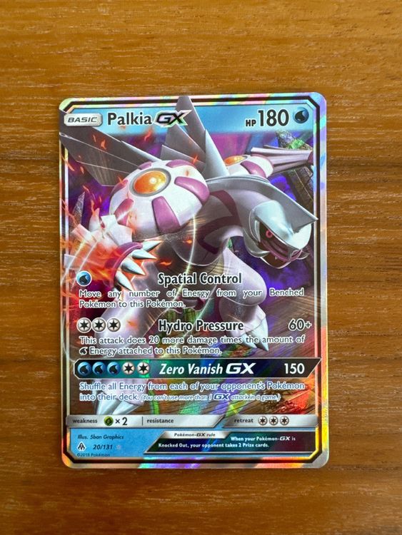 Pokémon Palkia GX 2018 Selten Kaufen auf Ricardo