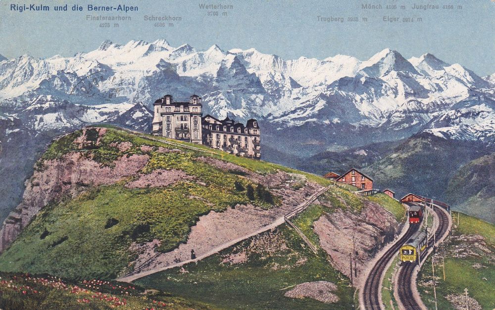 Vrb Arb Vitznau Arth Rigi Bahn Rigibahn Zahnradbahn Kulm Kaufen Auf