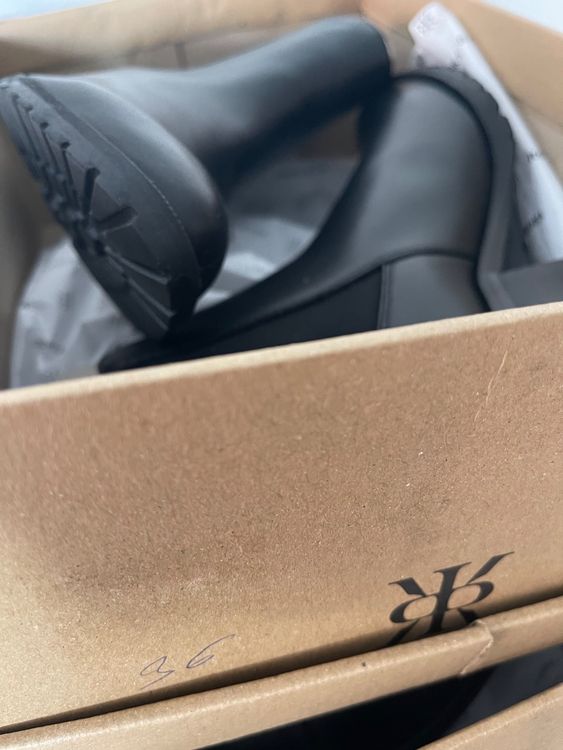 Rockamora Chelsea Boot Neu Schwarz Gr Sse Kaufen Auf Ricardo