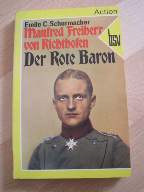 Der Rote Baron Manfred Freiherr Von Richthofen Bsv Kult Kaufen Auf