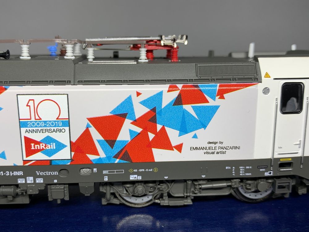 10th Anniversary INRAIL BR 191 001 VECTRON FS By Panzarini Kaufen Auf